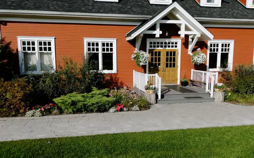 Temple's Country Weddings and Events front entrance